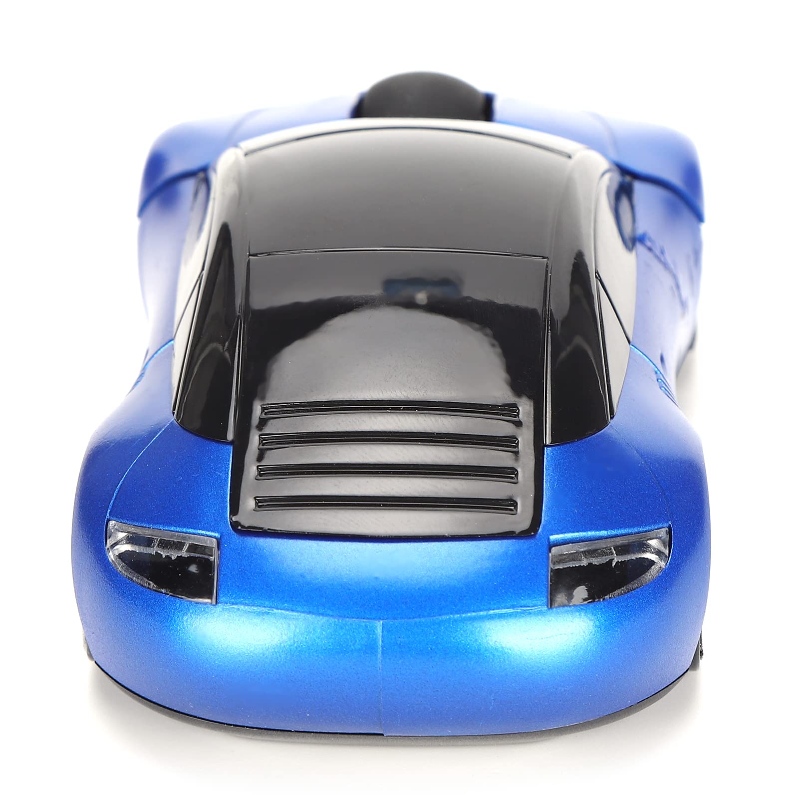 2.4Ghz Wireless Car Mouse, 3D Sport Car Shape Ergonomic Optical Mice With Usb Receiver, 1600 Dpi Computer Mouse With Led Light F